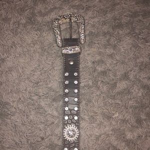 Cowgirl diamond studded belt